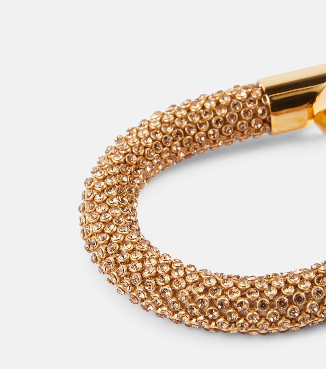 Bracciale Pixel Tube con cristalli | Rabanne