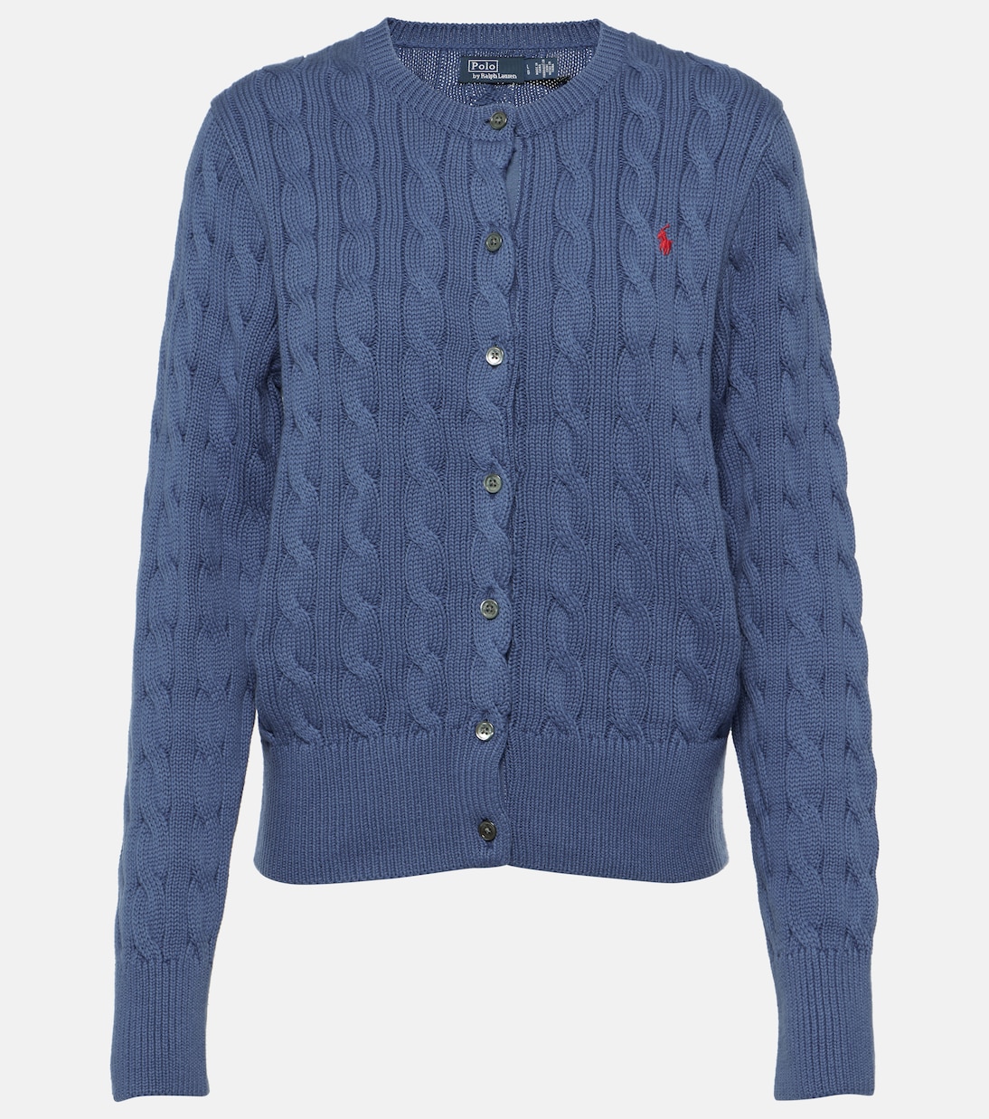 Cable-knit cotton cardigan | Polo Ralph Lauren