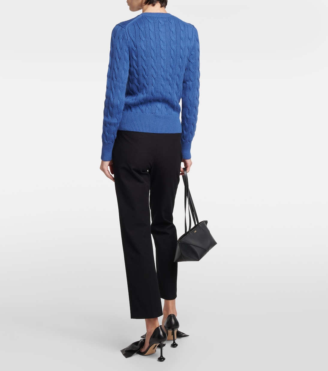 Cable-knit cotton cardigan | Polo Ralph Lauren
