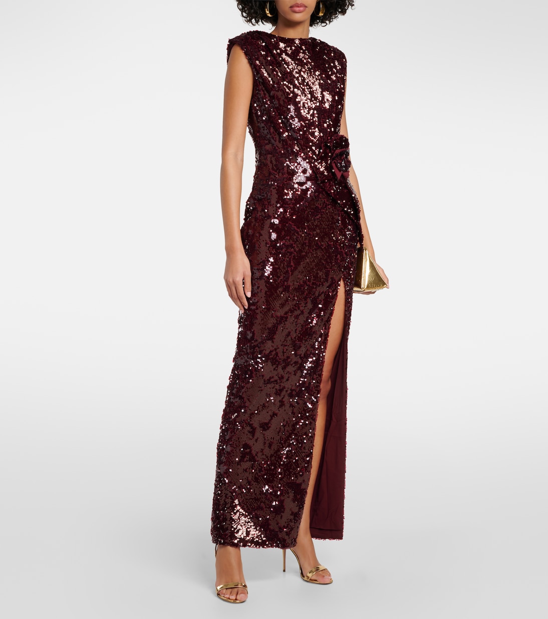 Sequined maxi dress | Roland Mouret