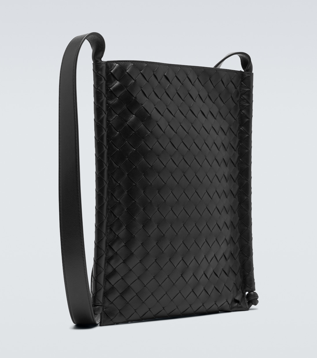 Borsa a tracolla Flat Loop Large in pelle  | Bottega Veneta