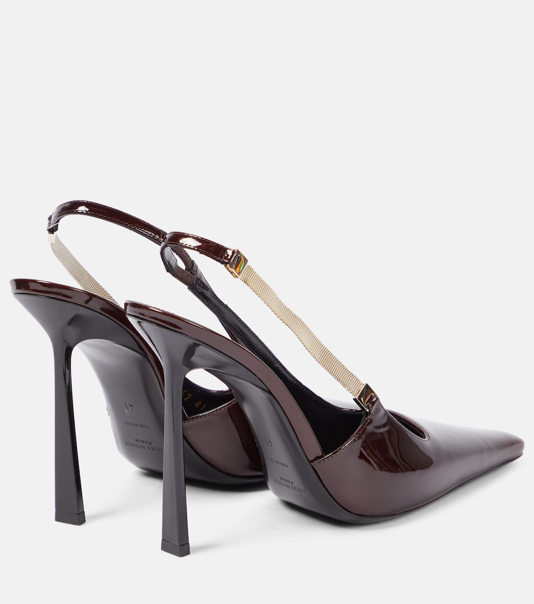 Pumps slingback Blake 110 in vernice | Saint Laurent