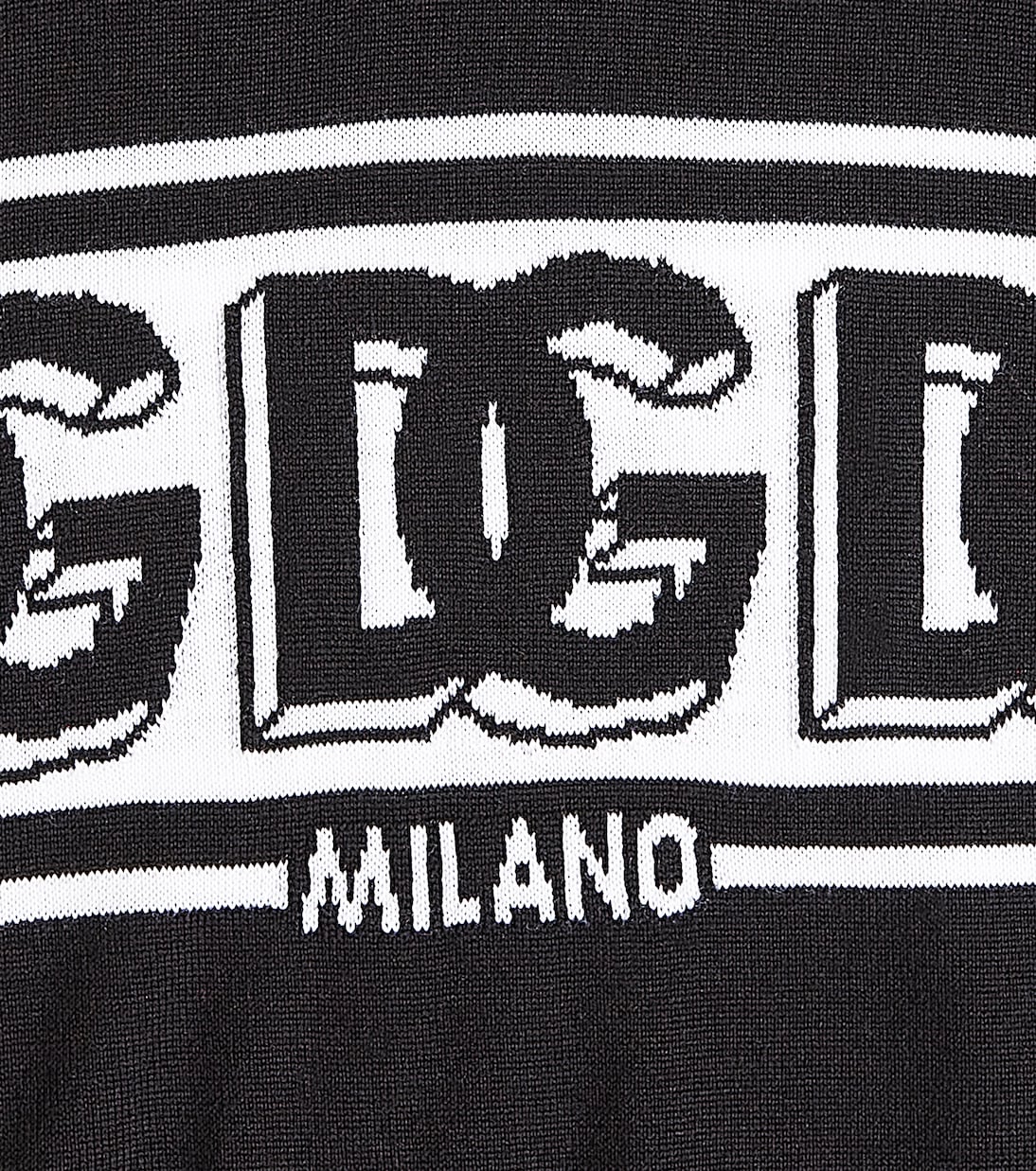 Jersey DG en intarsia de lana virgen | Dolce&Gabbana Kids