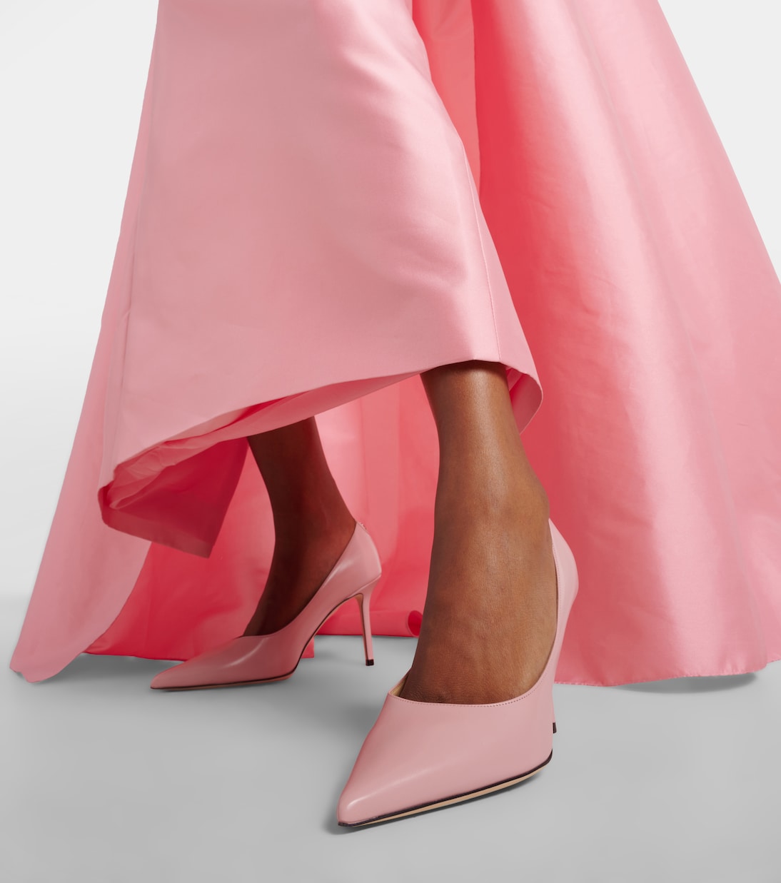 Pumps Love 85 in pelle con logo | Jimmy Choo