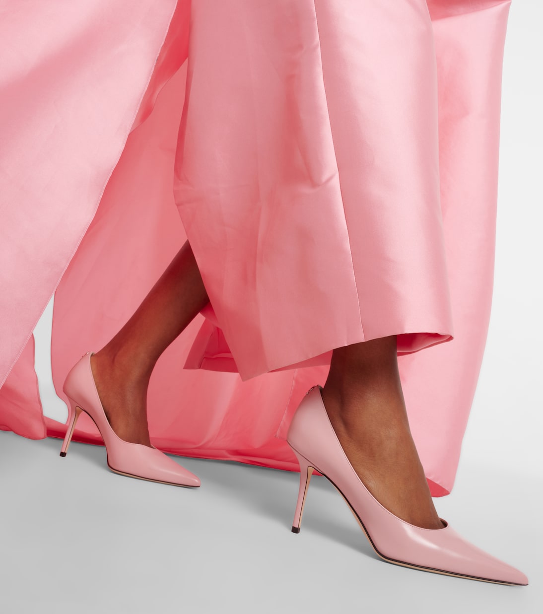 Pumps Love 85 in pelle con logo | Jimmy Choo