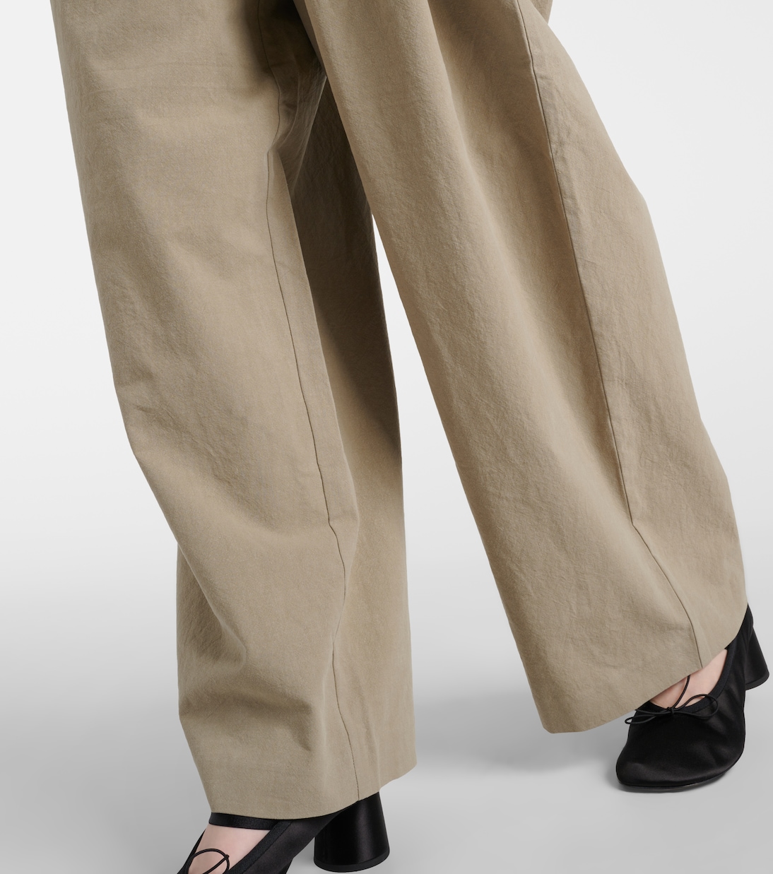 White Label - Pantaloni a gamba larga Helena in misto cotone | Proenza Schouler