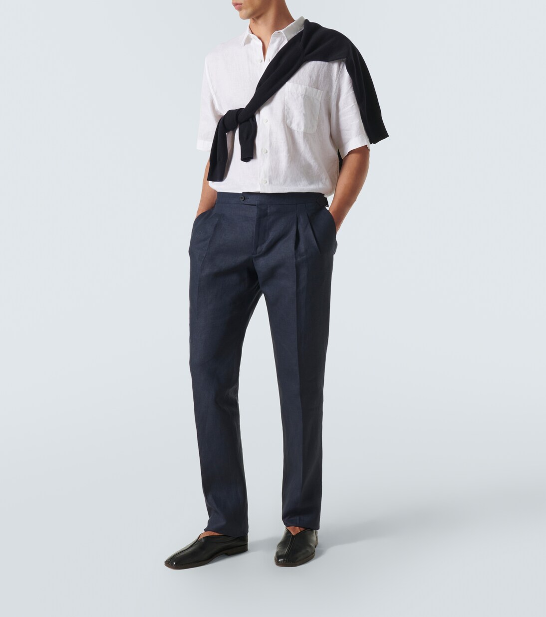 Camicia in lino | Sunspel
