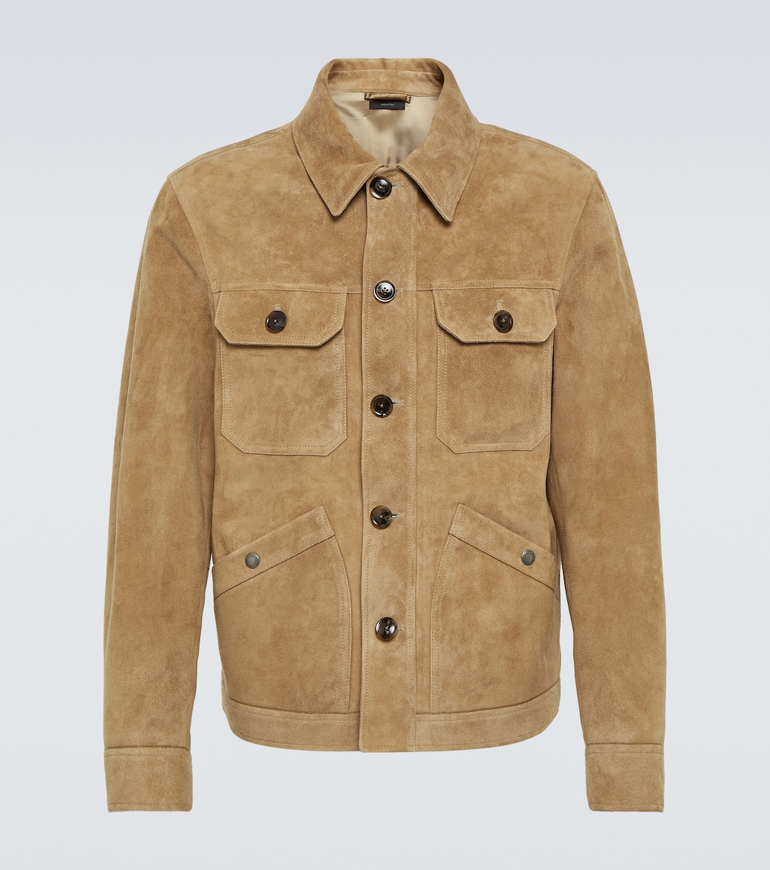 Suede field jacket in brown Tom Ford Mytheresa