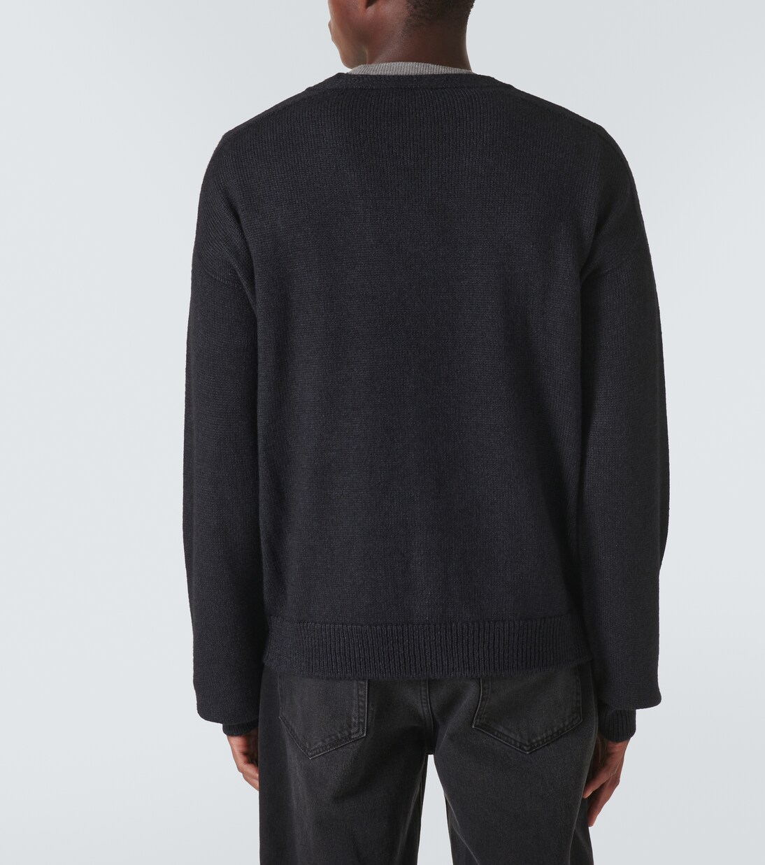 Sheldon alpaca and silk cardigan | The Row