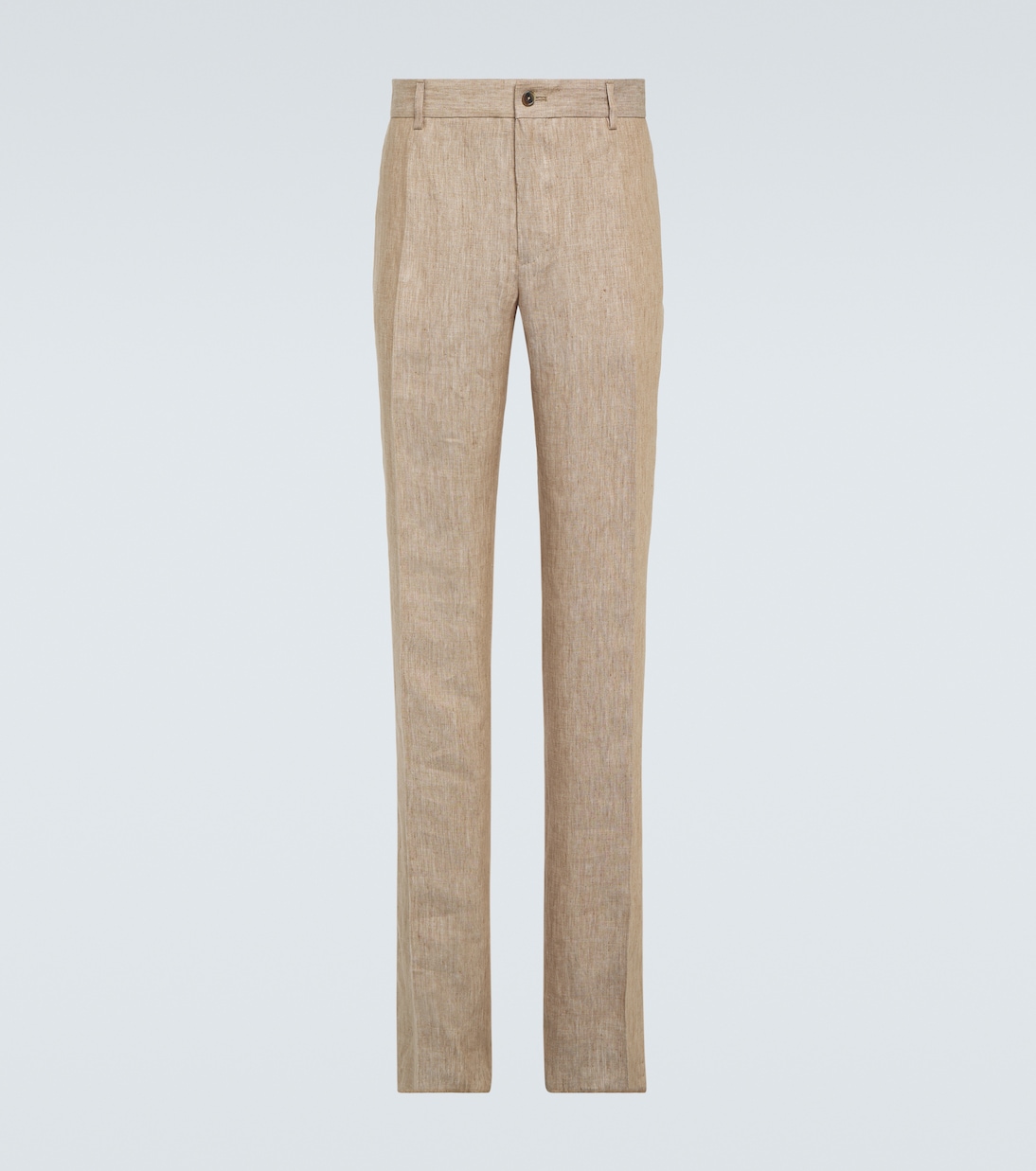 Gerade Anzughose aus Leinen-Twill | Dolce&Gabbana
