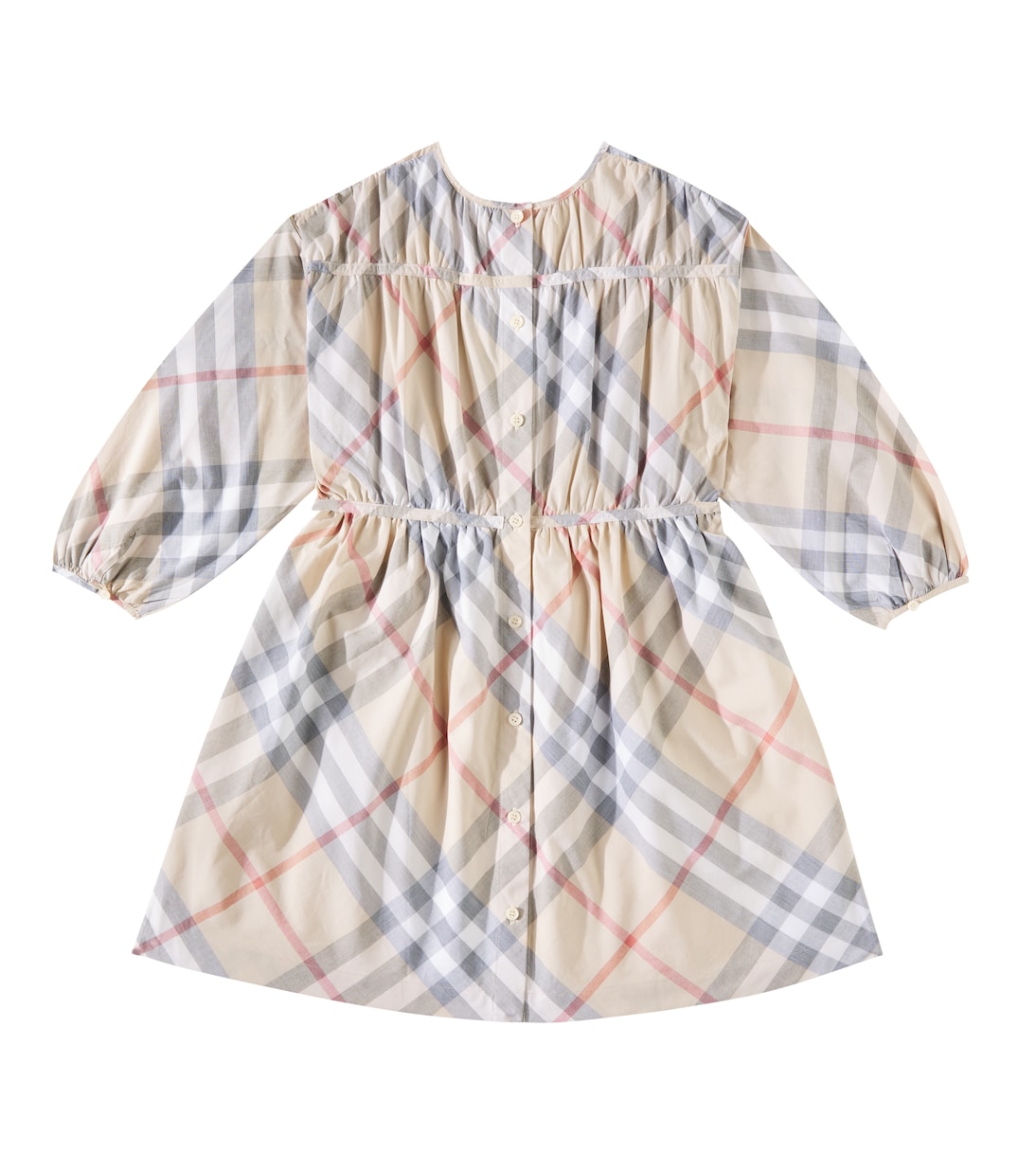 Abito in cotone Burberry Check | Burberry Kids