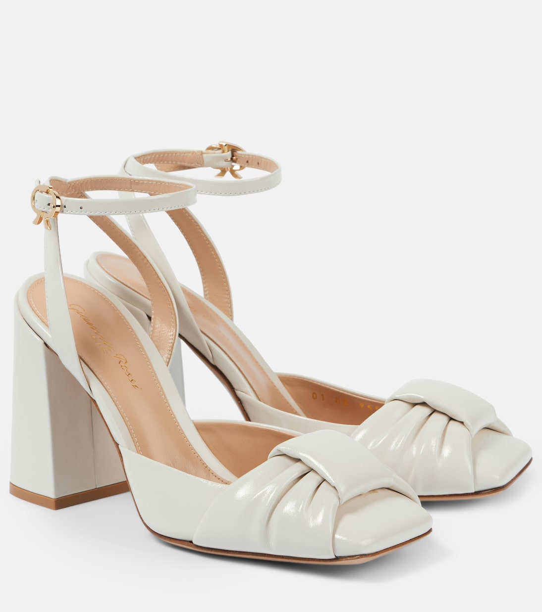 Pumps Draped Bow 90 in vernice | Gianvito Rossi