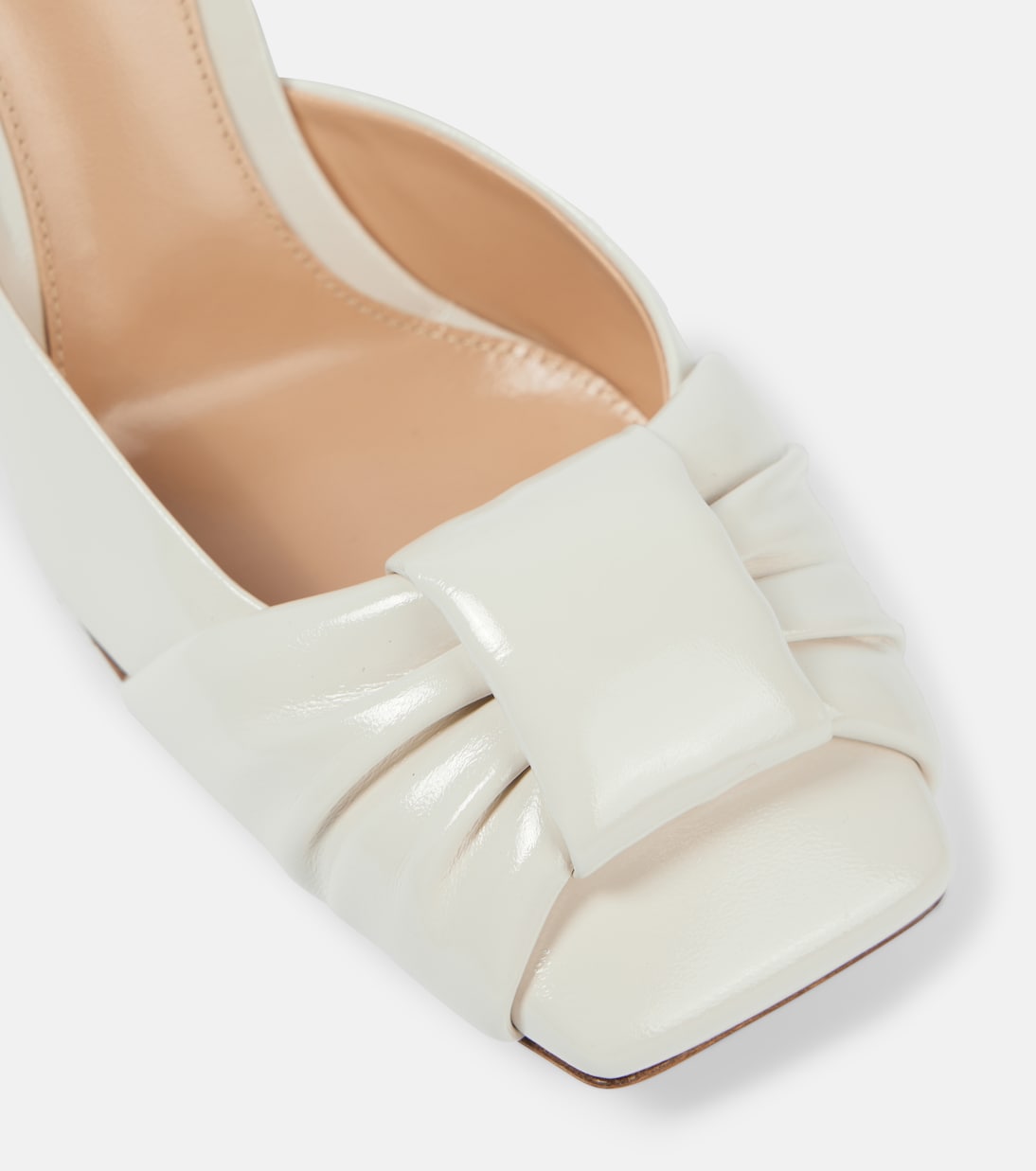 Pumps Draped Bow 90 in vernice | Gianvito Rossi