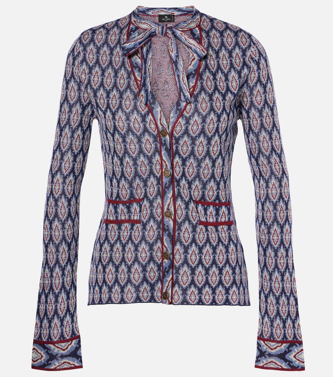 Cárdigan de jacquard con lazo | Etro