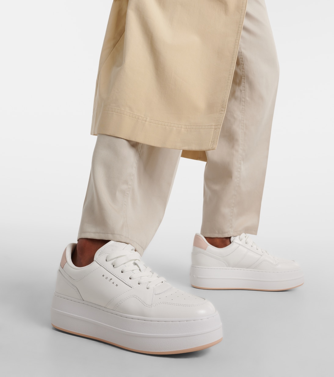 Baskets Skyscraper en cuir | Hogan