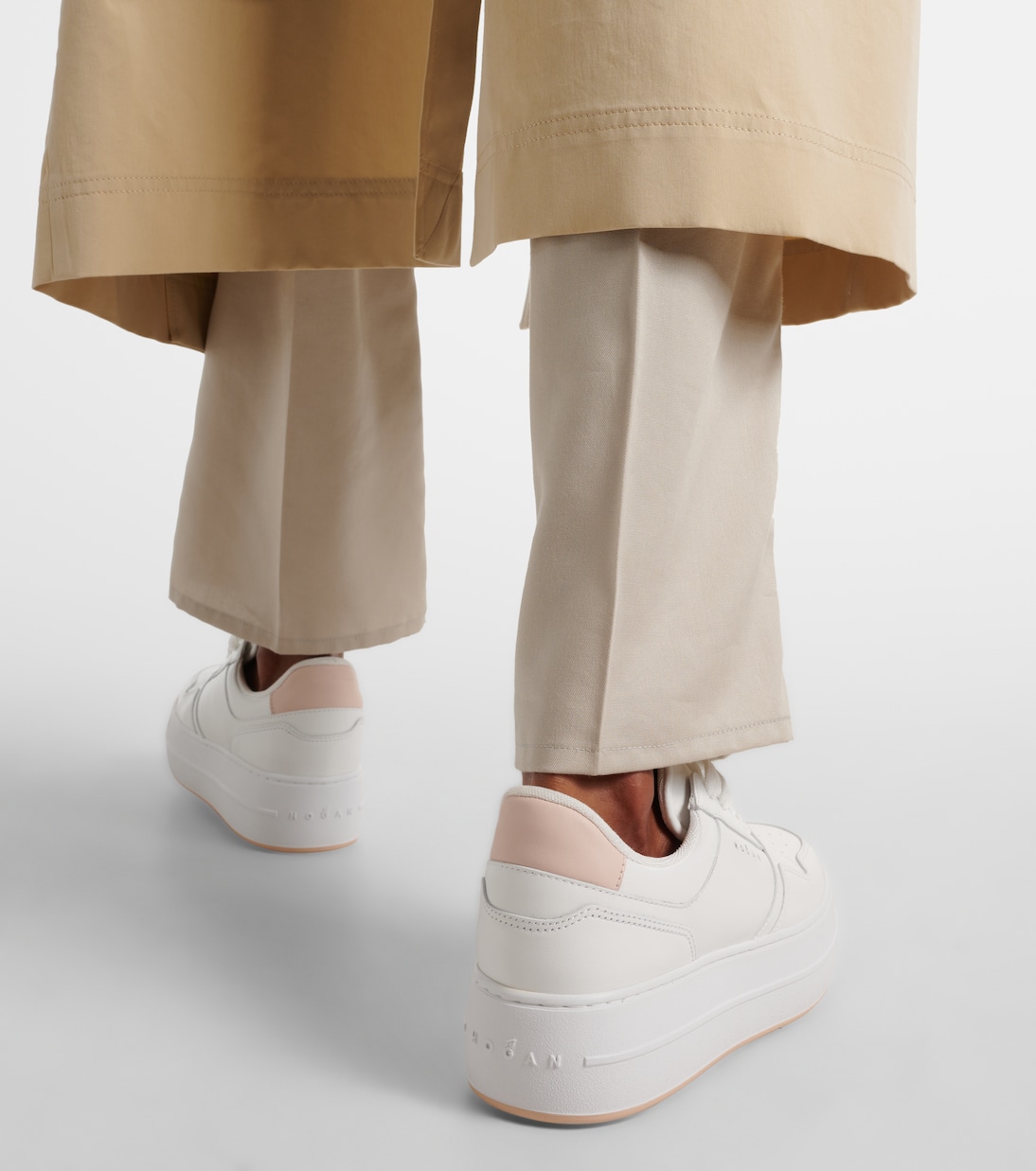 Baskets Skyscraper en cuir | Hogan