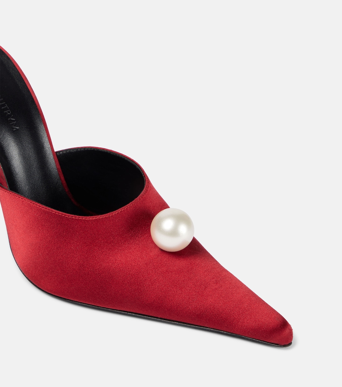 Mules en satin à fleurs | Magda Butrym