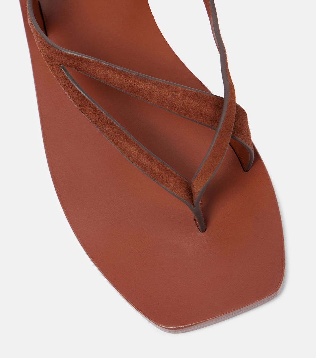 Rita suede thong sandals | A.Emery