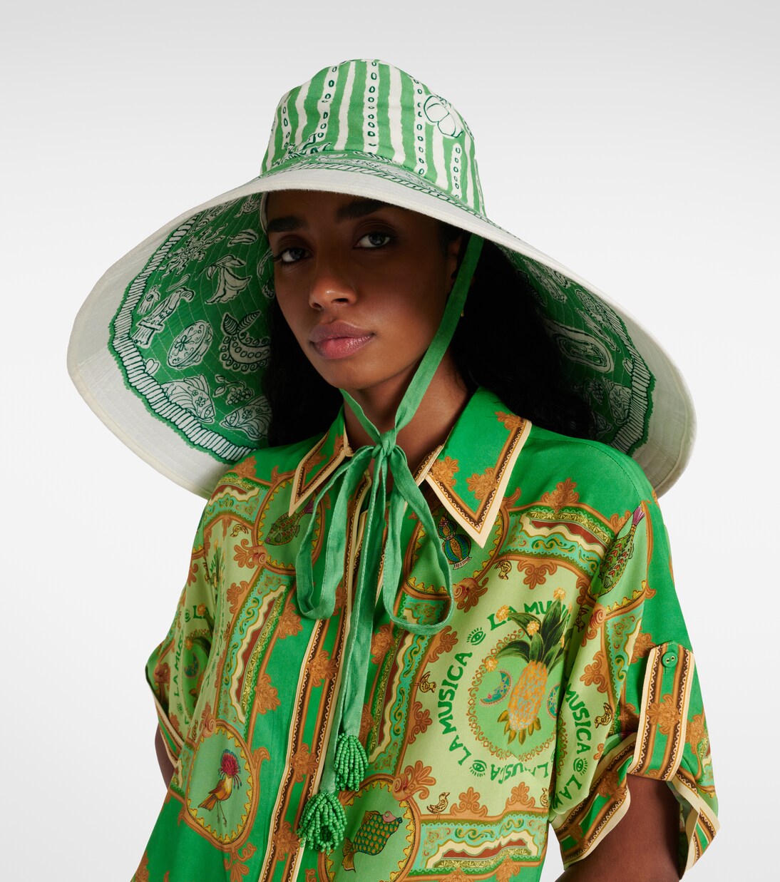 Printed sun hat outlet
