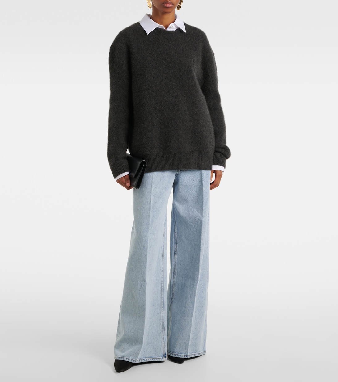 Jean ample à taille haute | Frame