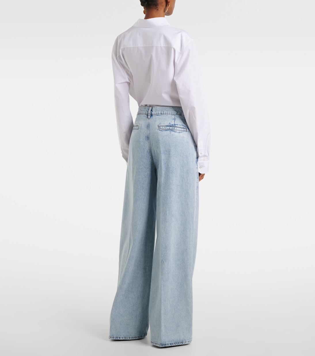 Jean ample à taille haute | Frame