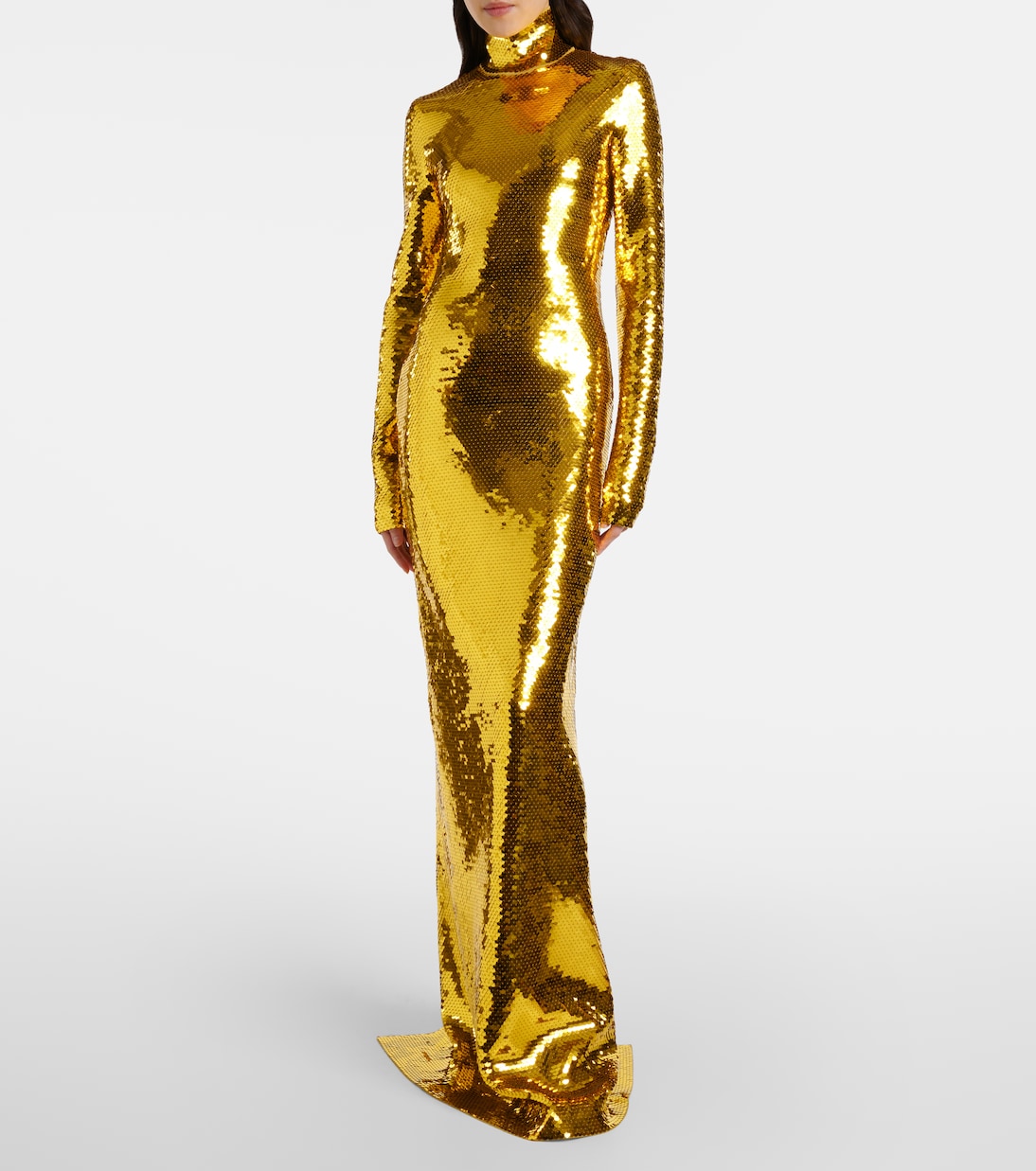 Robe longue à sequins | Bottega Veneta