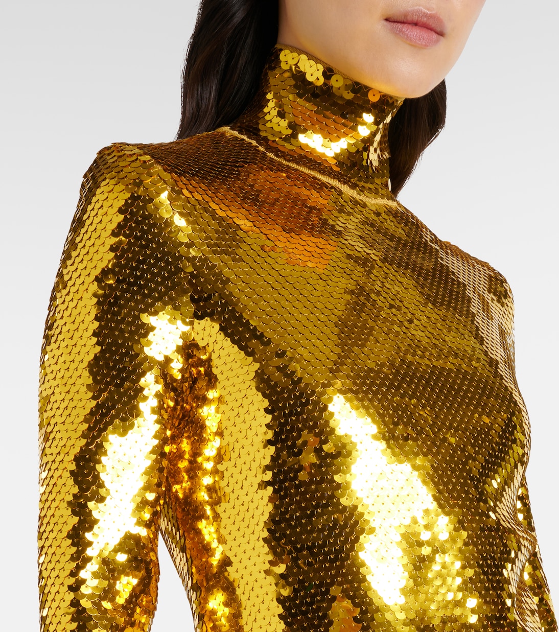 Robe longue à sequins | Bottega Veneta
