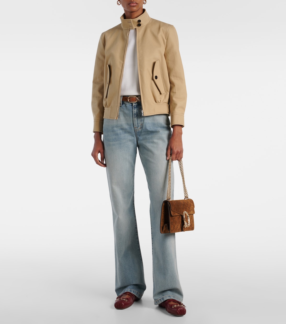 Jeans bootcut a vita alta | Gucci