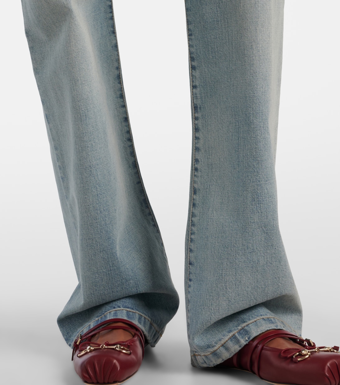 Jeans bootcut a vita alta | Gucci