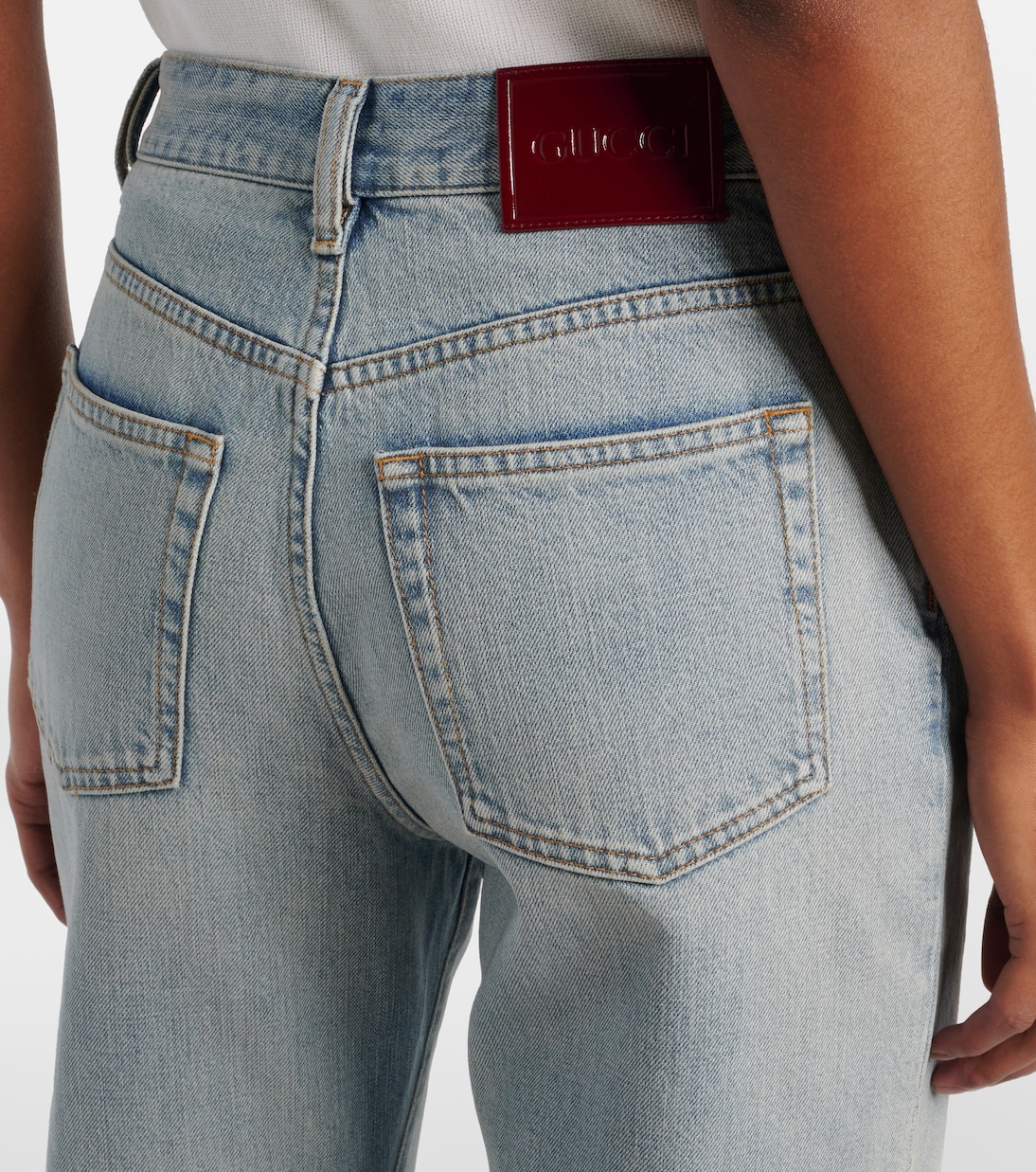 Jeans bootcut a vita alta | Gucci