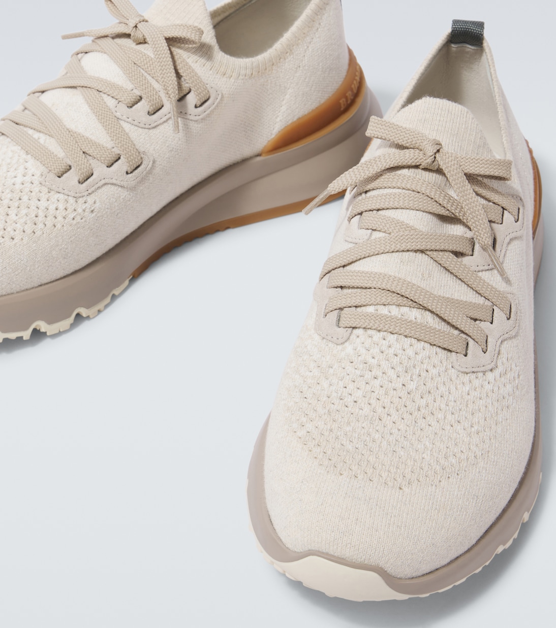 Zapatillas de punto chiné | Brunello Cucinelli