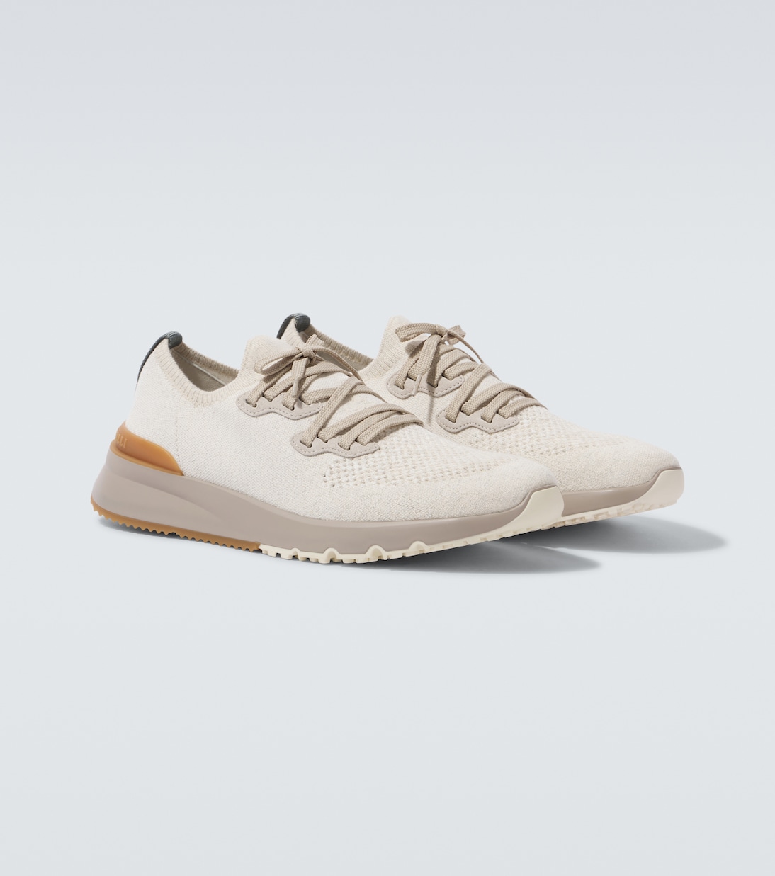 Zapatillas de punto chiné | Brunello Cucinelli