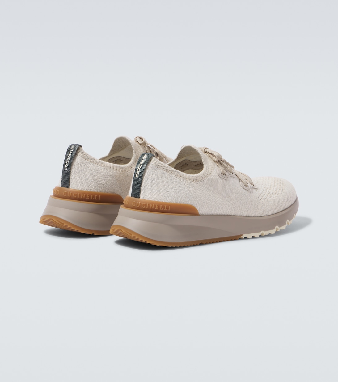 Zapatillas de punto chiné | Brunello Cucinelli