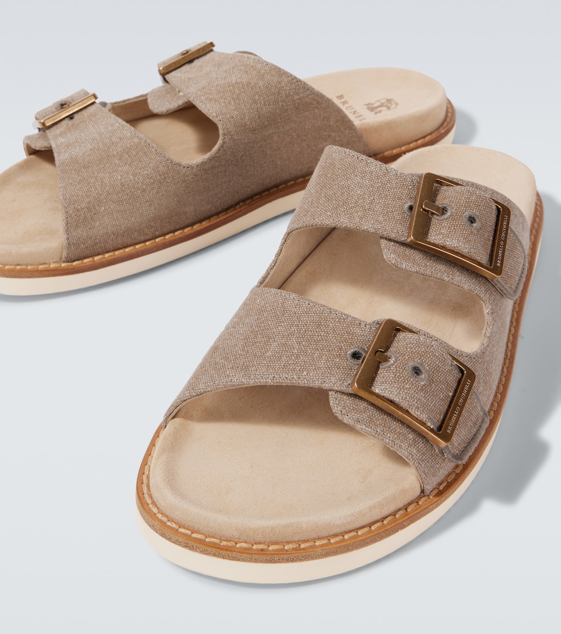 Canvas sandals  | Brunello Cucinelli