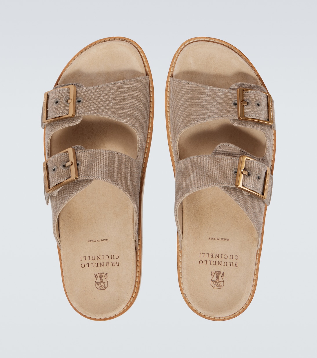 Canvas sandals  | Brunello Cucinelli