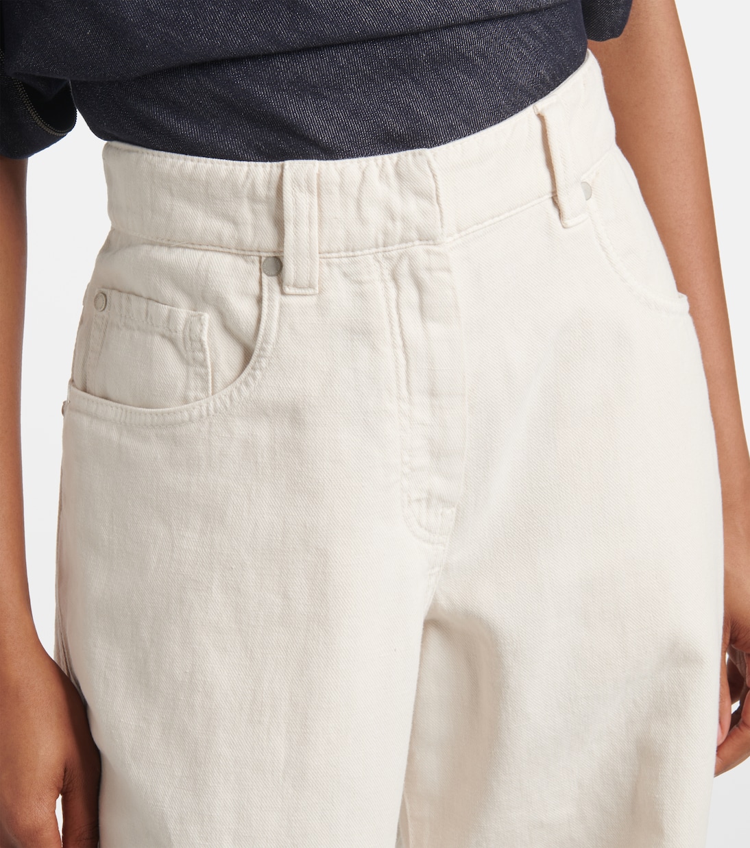 Jeans a gamba larga | Brunello Cucinelli
