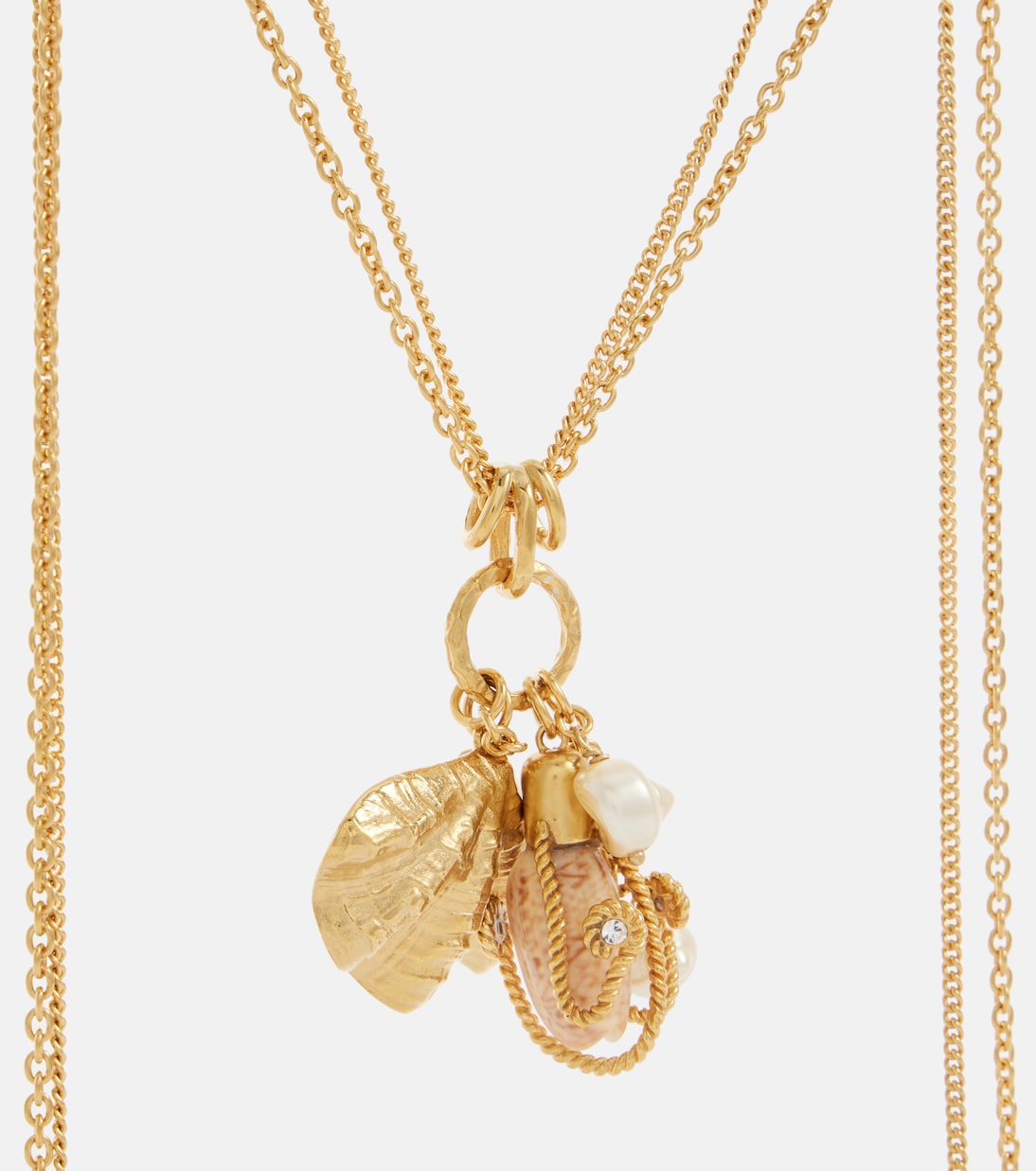 Halskette Shells mit Zierperlen | Chloé