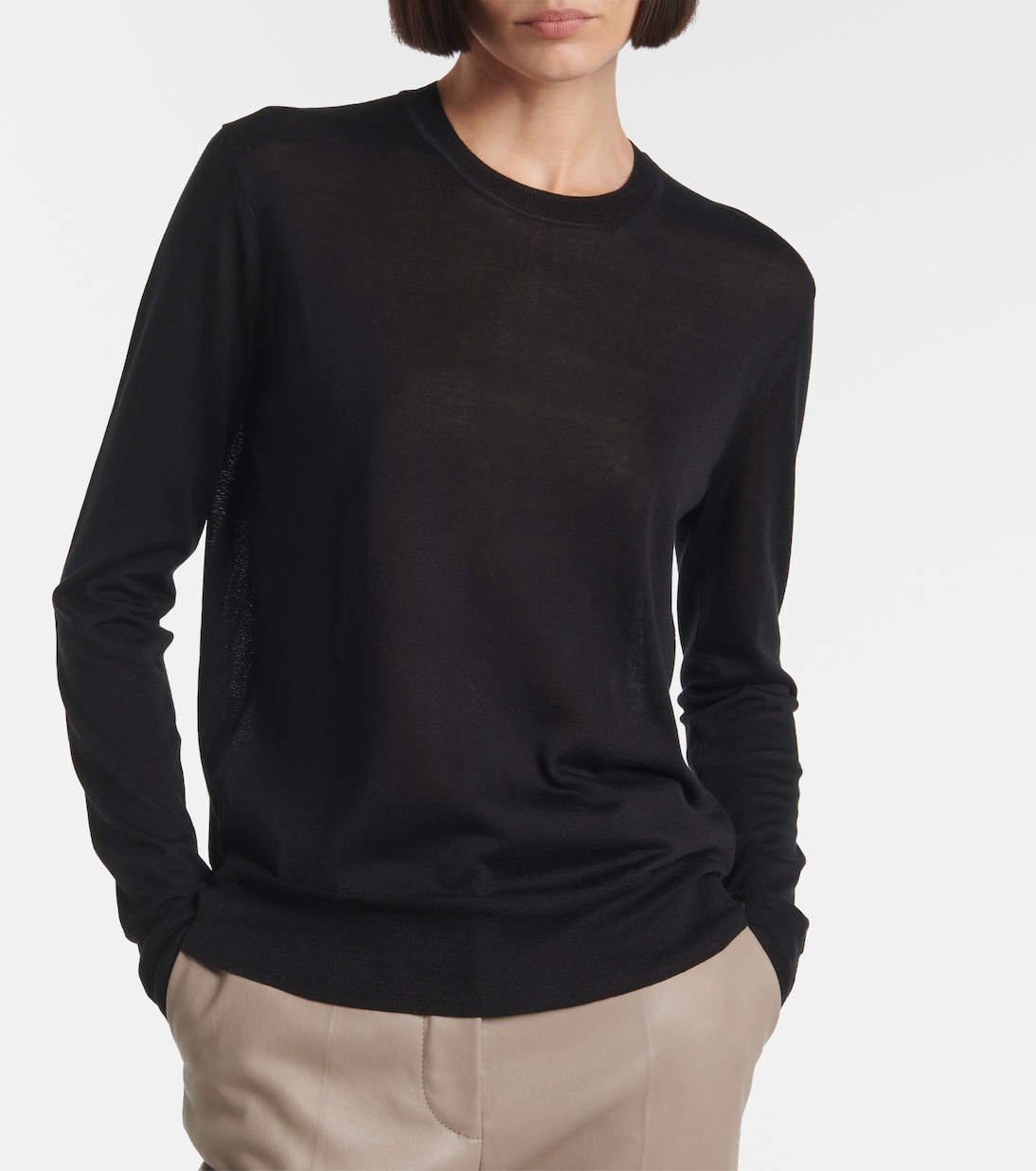 Pullover Superfine in seta e cotone | Joseph