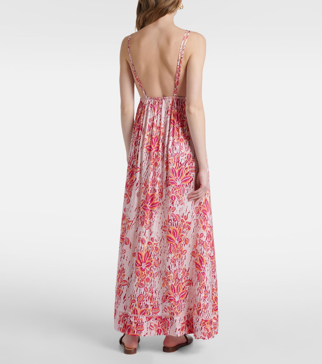 Bedrucktes Maxikleid Cassandra | Poupette St Barth