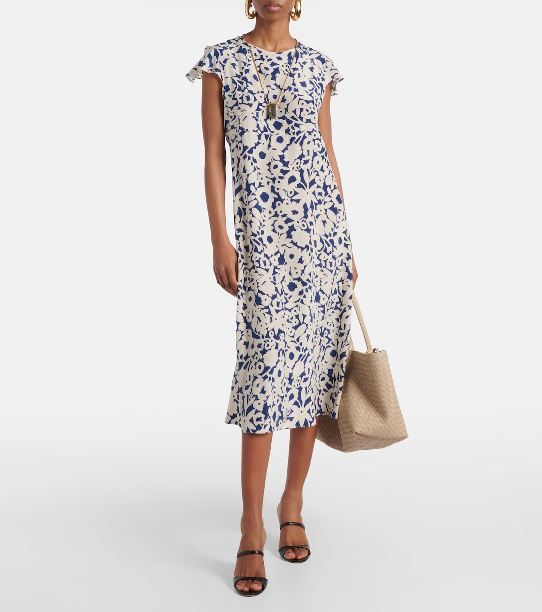 Abito midi Gisella in seta crêpe de chine | 'S Max Mara