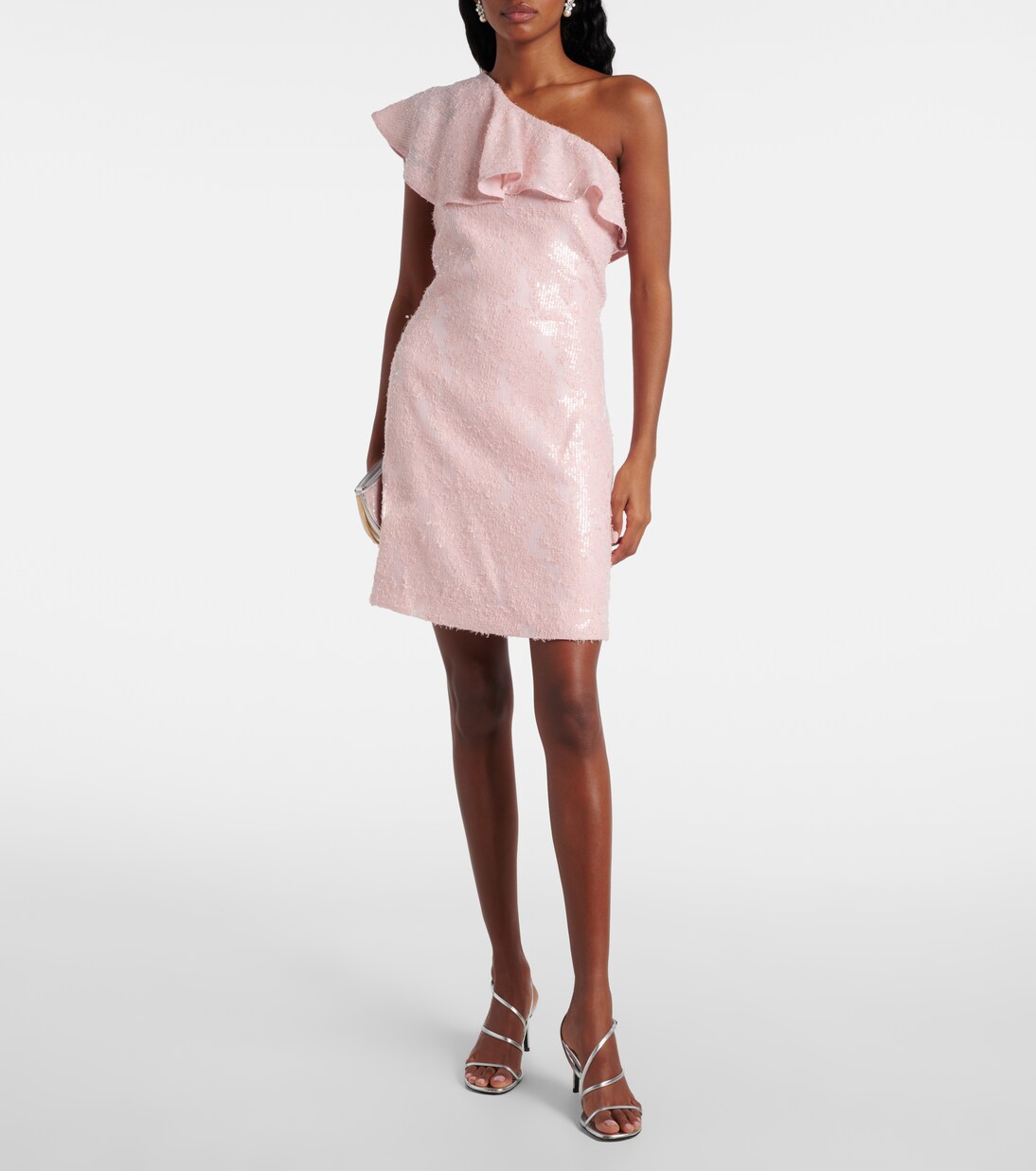 Sequins one-shoulder minidress | Dorothee Schumacher