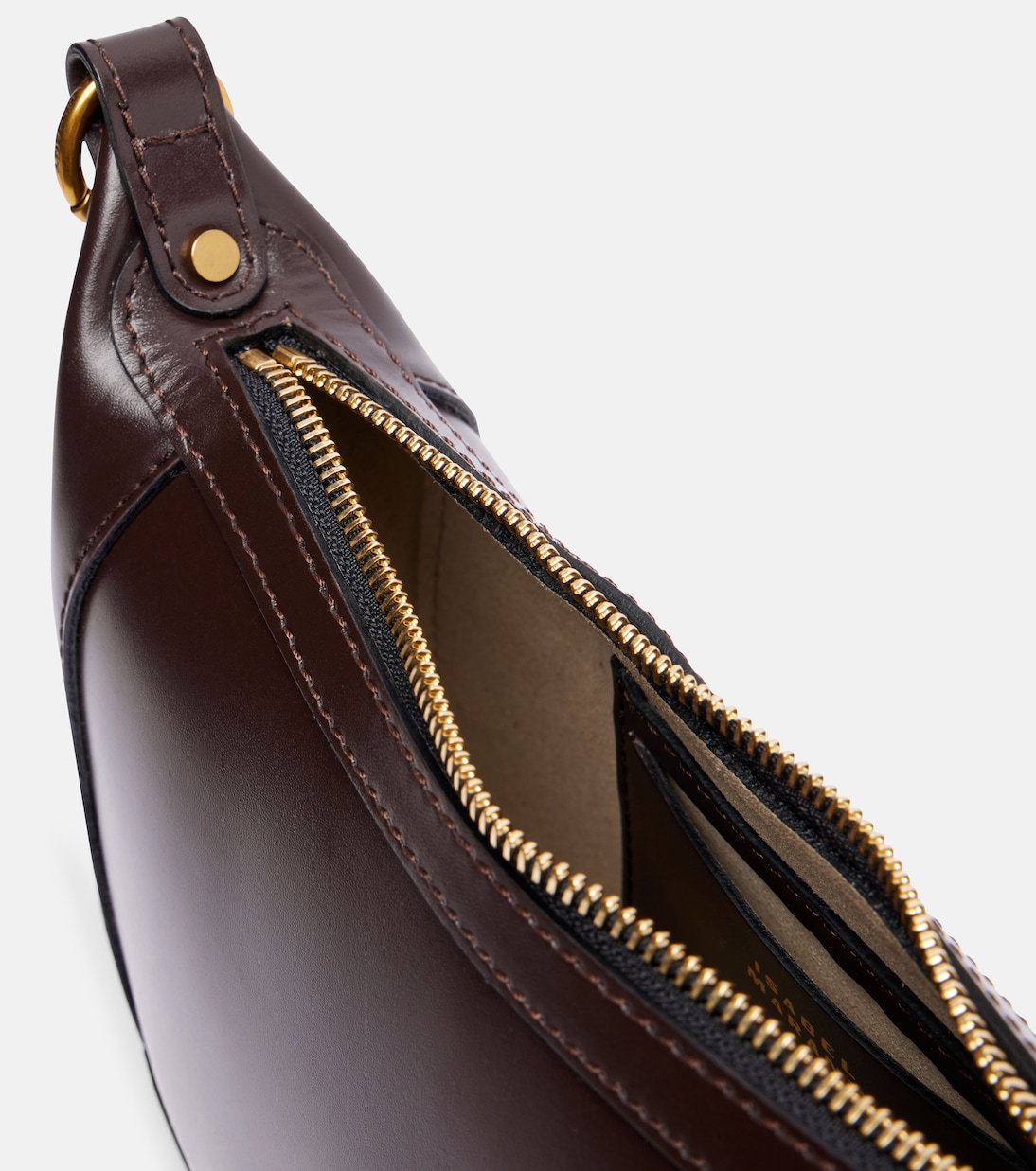 Oskan Moon Small leather shoulder bag | Isabel Marant