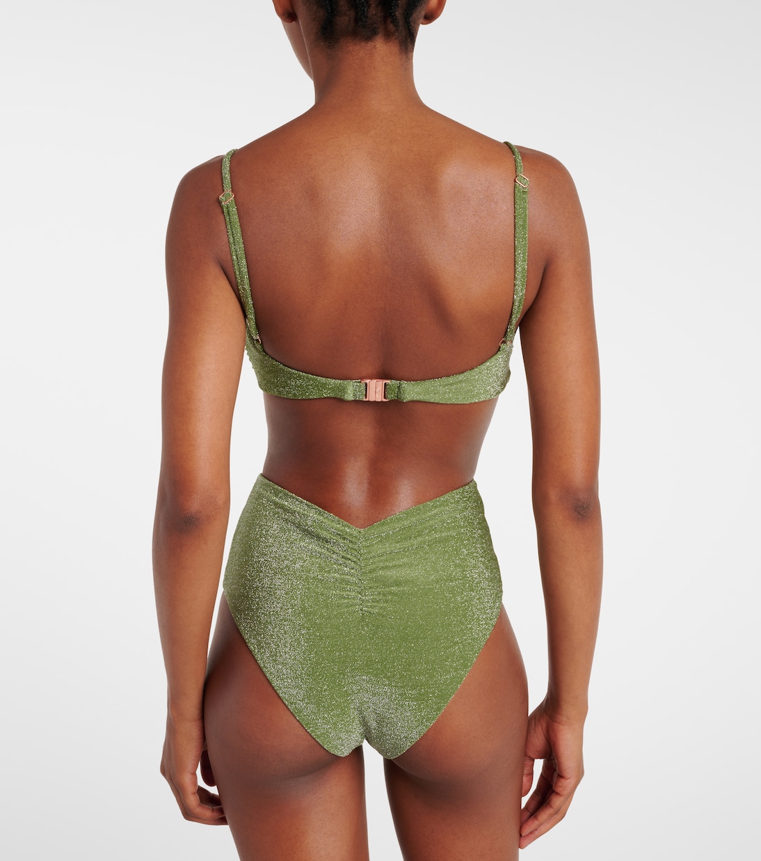 Taita gathered bikini bottoms | Johanna Ortiz