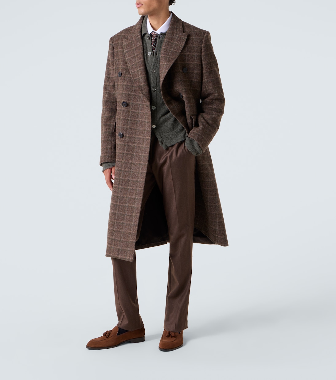 Loafers aus Veloursleder | Brioni