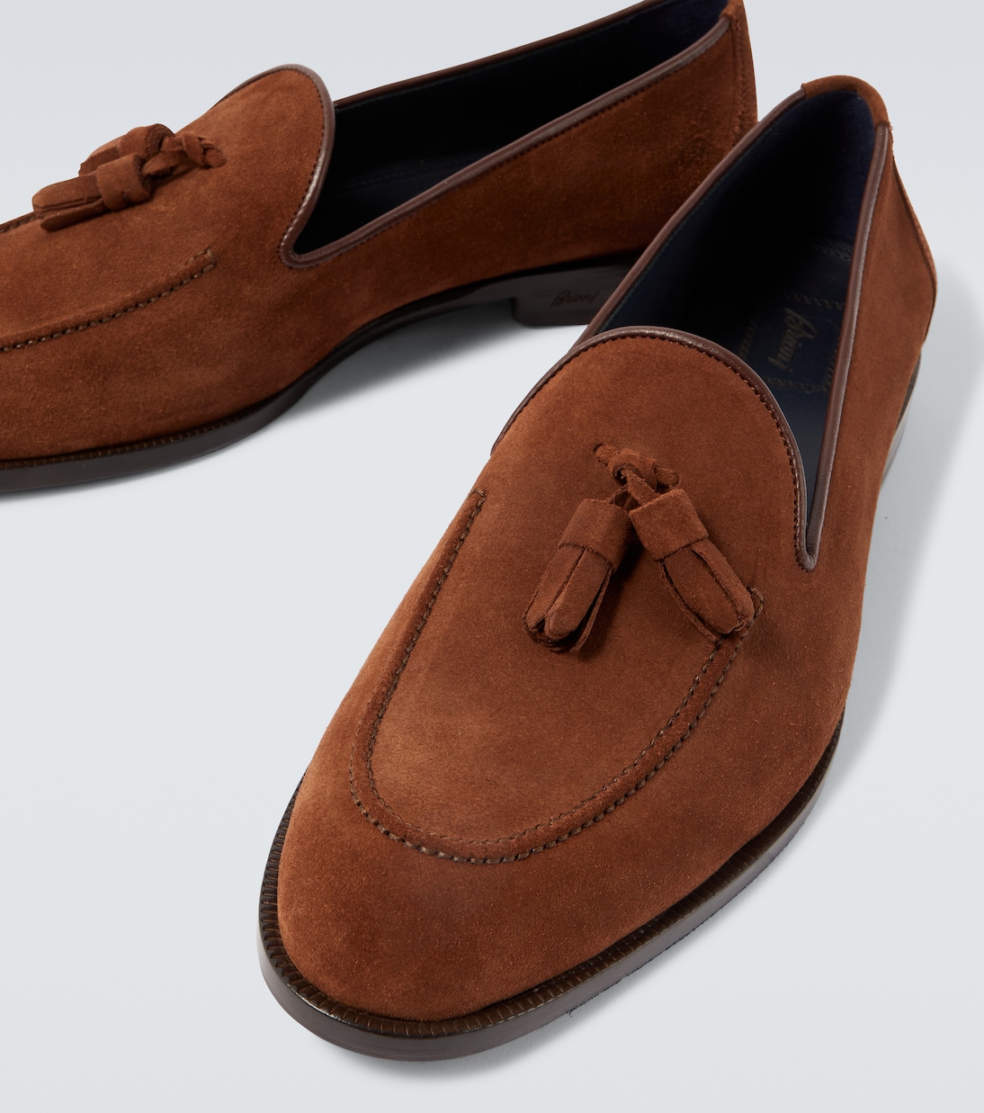Loafers aus Veloursleder | Brioni
