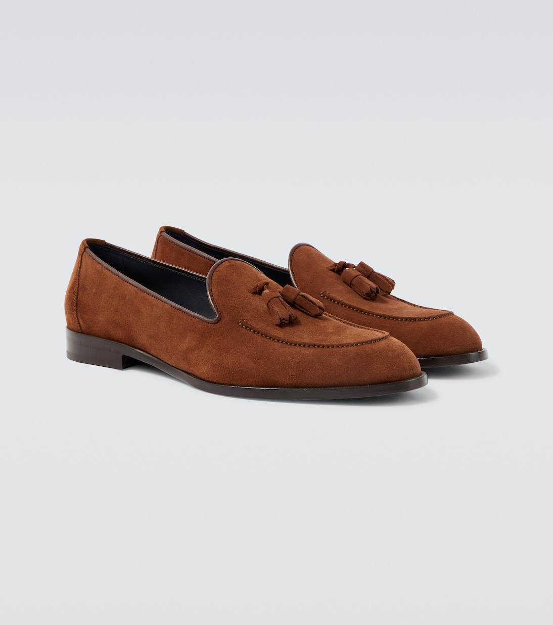 Loafers aus Veloursleder | Brioni