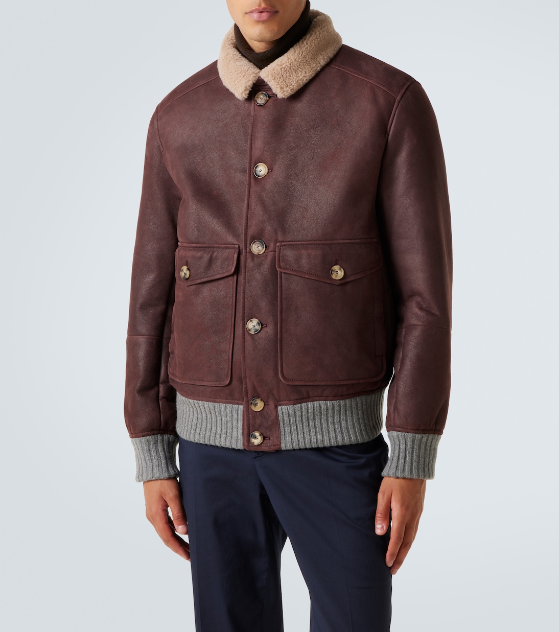 Lederjacke | Brunello Cucinelli