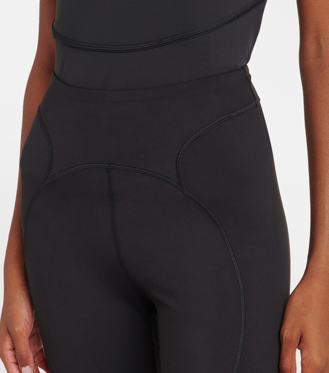 Cropped high-rise leggings | Adidas by Stella McCartney