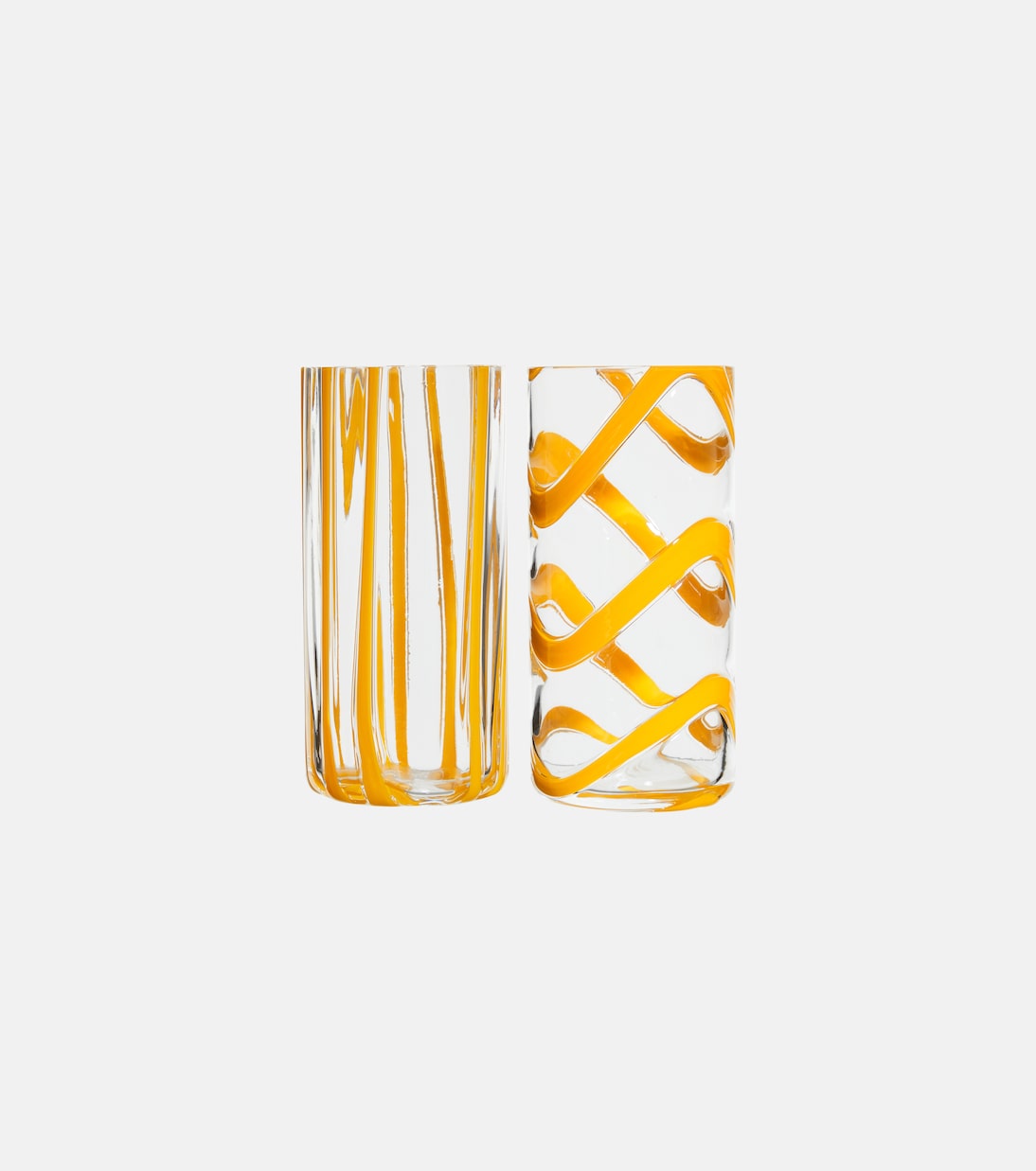 Set de 2 vasos altos Cyrcus de vidrio | NasonMoretti
