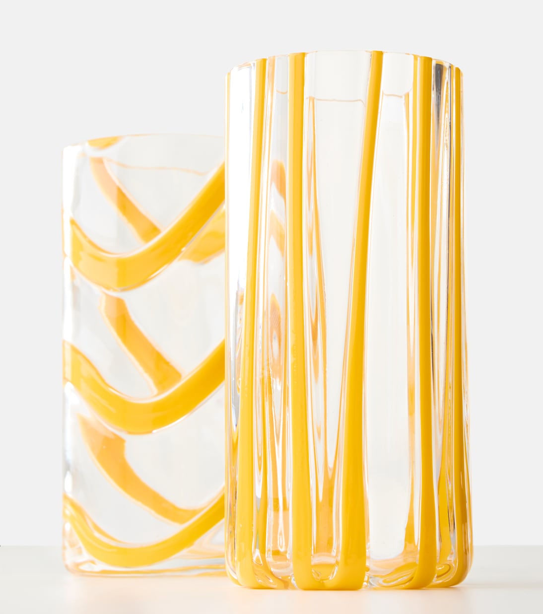 Set de 2 vasos altos Cyrcus de vidrio | NasonMoretti